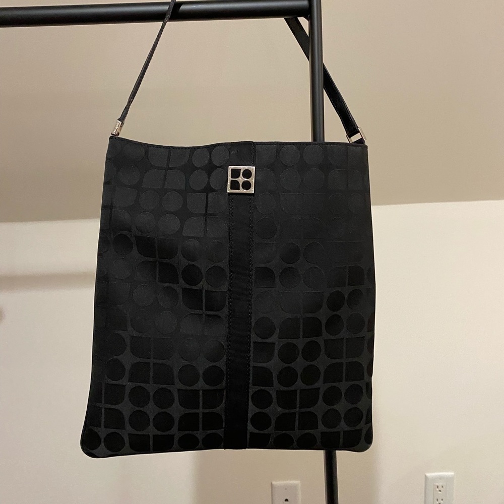 Super cute Kate Spade Nylon bag with leather strap